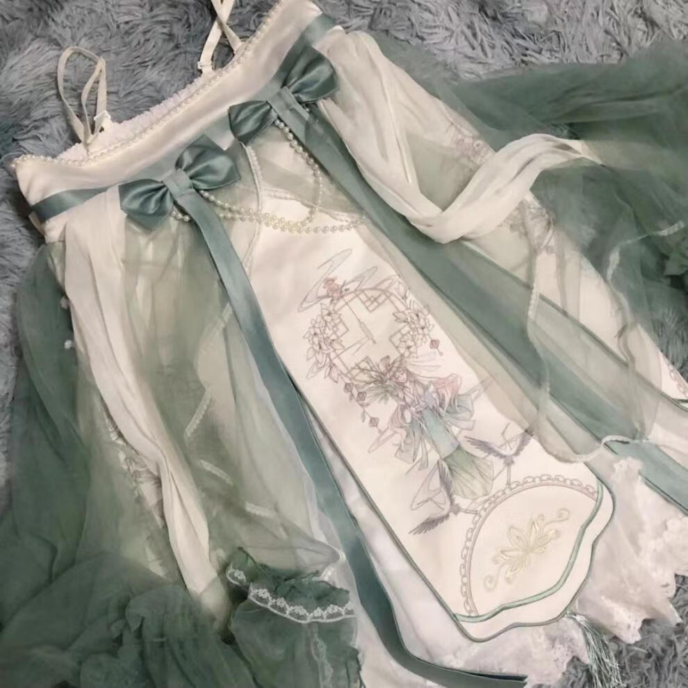 洛丽塔中华风夏季 药师篇章lolita中华风lo裙优雅洛丽塔裙大全套jsk