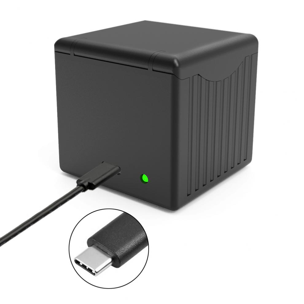 适用dji大疆osmoaction运动相机灵眸配件劲码多充电器nmw两电一三充nm