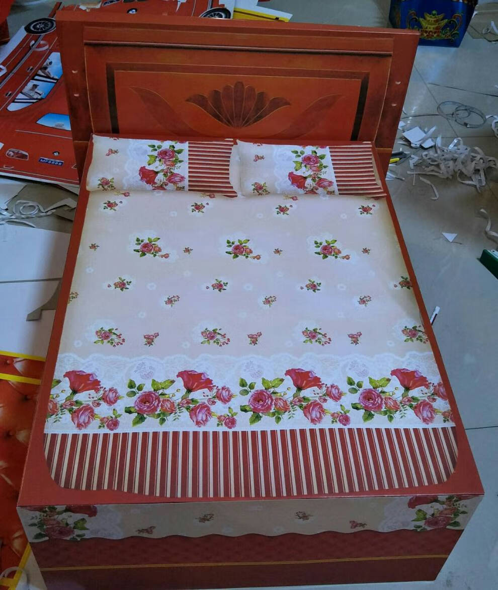 祭祀纸扎家具纸扎家具家电全套祭祀用品纸扎大全套五七用品周年祭祀
