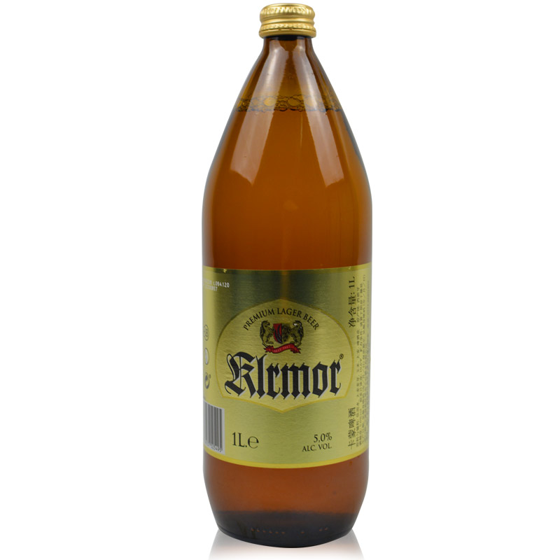 卡蒙啤酒 1l*6瓶装整箱西班牙 原装进口卡蒙全麦啤酒白啤/黄啤拉格 1l