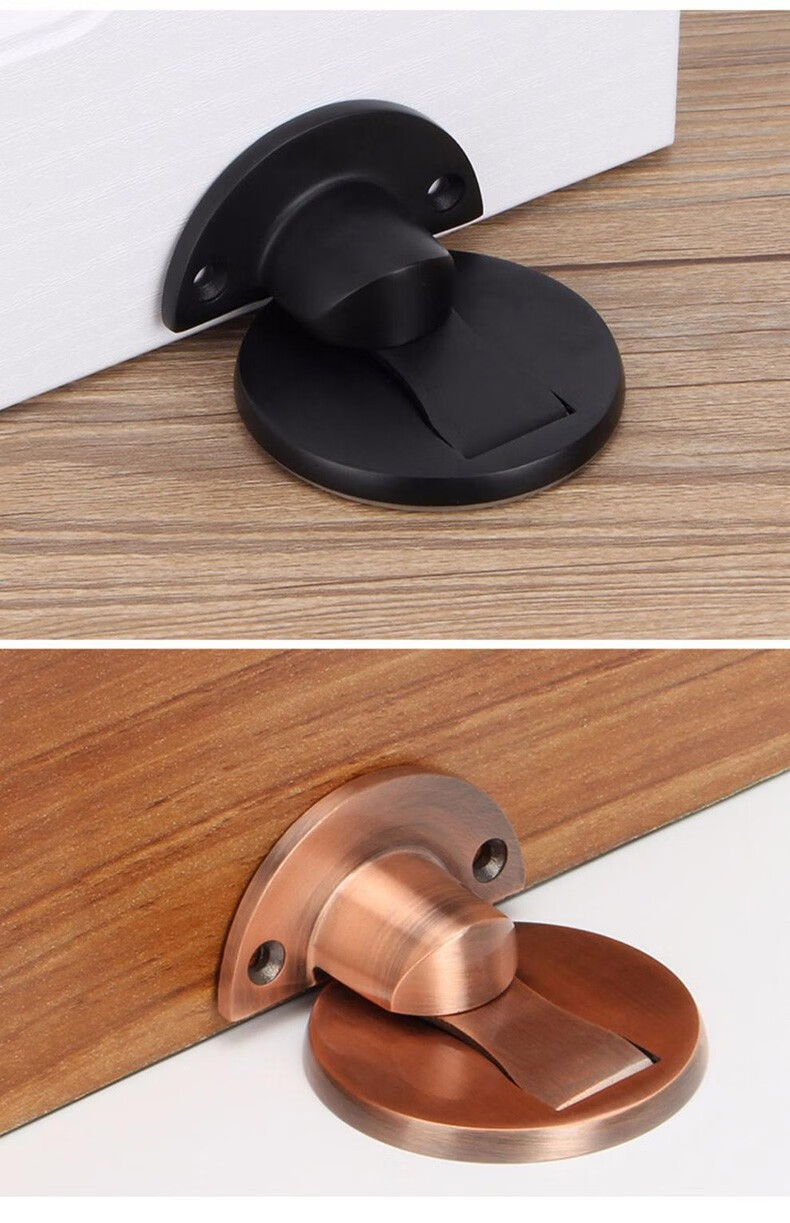 灿享建工门吸免打孔防撞门挡门阻隐形地吸浴室卧室吸门器卫生间门顶门