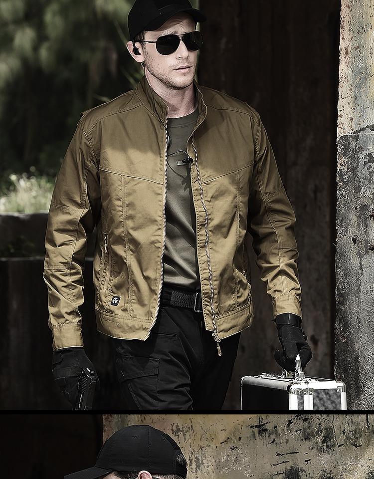 m65夹克美式硬汉风军迷防水户外作训服徒步登山衣服军事复古夹克男