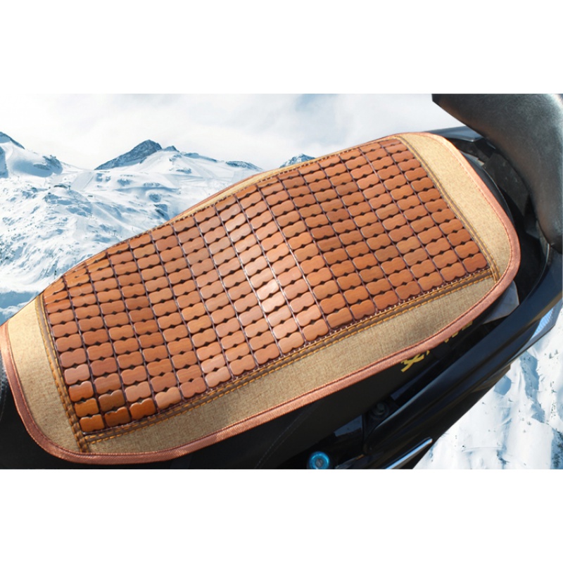 迪彦电动车摩托车夏季隔热防晒坐垫透气竹片冰凉垫踏板车凉席通风座套