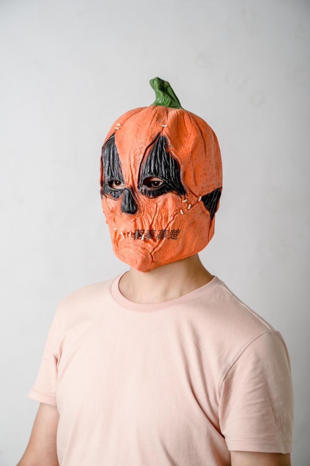 万圣节cosplay哥斯拉面具全脸头套万圣节cosplay漫展乳胶面具鸽子面具