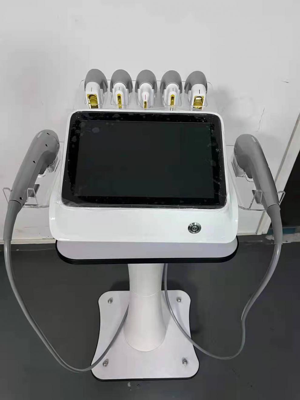 新款台式7d聚拉缇面部美容仪时光梭提拉嫩肤仪美容院用仪器白色台式7d