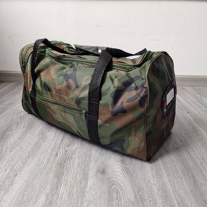 迷彩包前运包 退役87留守被装袋防水大花迷彩前运老式手提工具户外