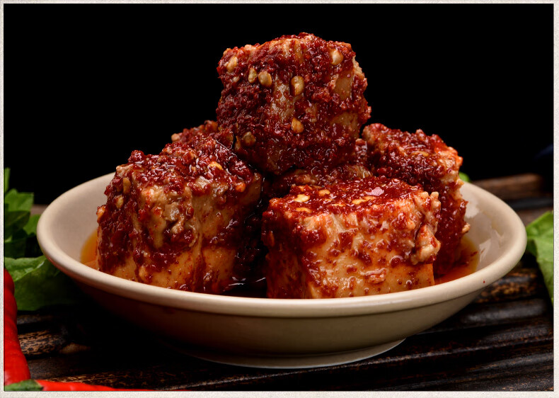 百真汇豆腐乳湖南株洲土特产香辣特辣农家自制手工制作开胃下饭600g