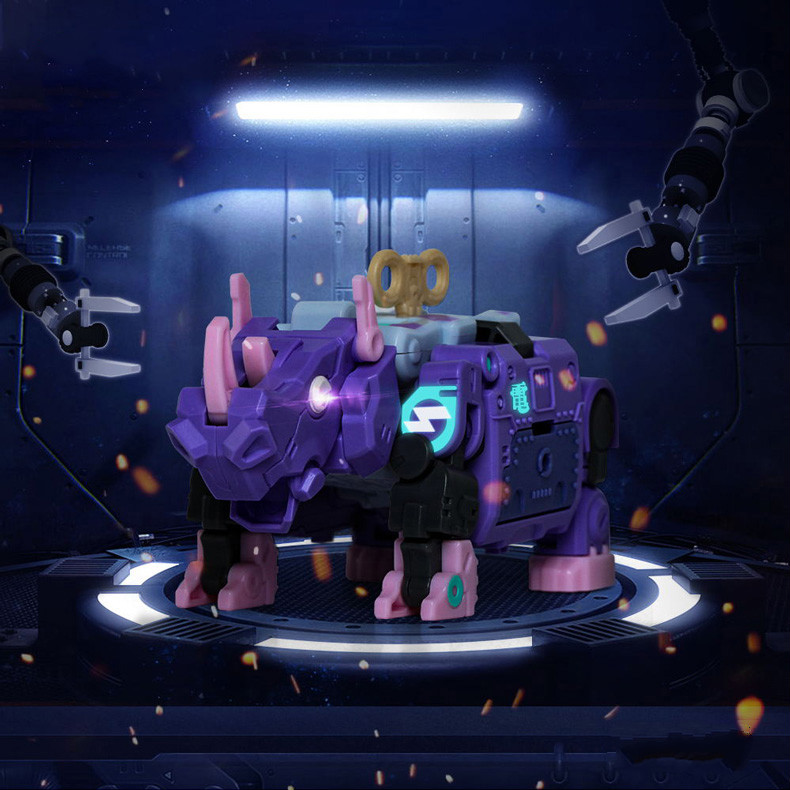 猛兽匣玩具中华龙黄鹦鹉企鹅血岩魔螳螂铁腕魔飚异形母后中华龙青龙