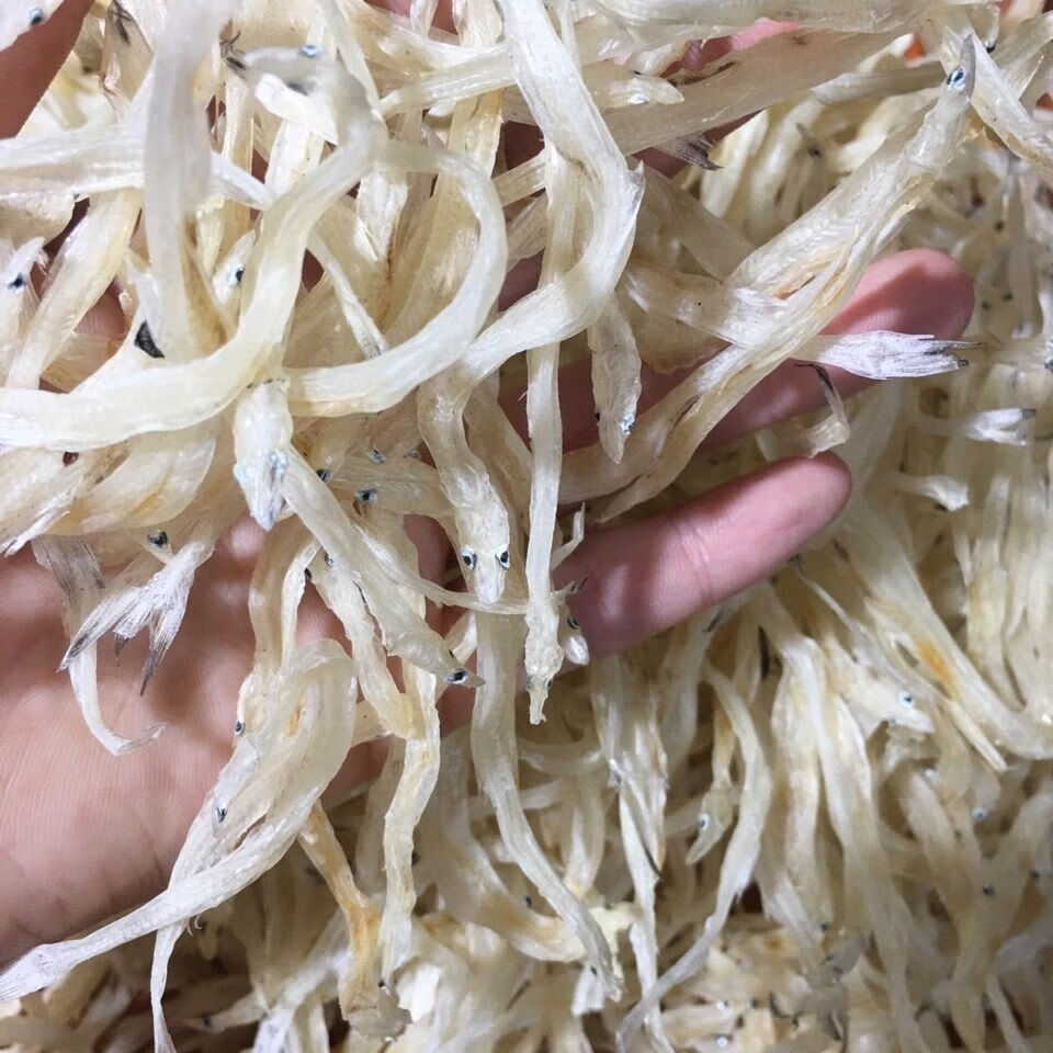 淡晒白饭鱼干大号银鱼干特产水产干货海鲜鱼仔干小鱼苗干500g100g大