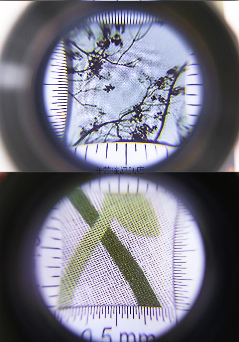 手持放大镜带灯60倍湘奕60倍高清放大镜100看烟酒五角星珠宝鉴定紫光