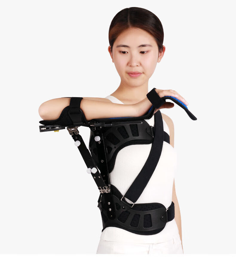 冠爱肩关节外展支具肩袖损伤肱骨术后康复支架胳膊脱臼护具 合金款右