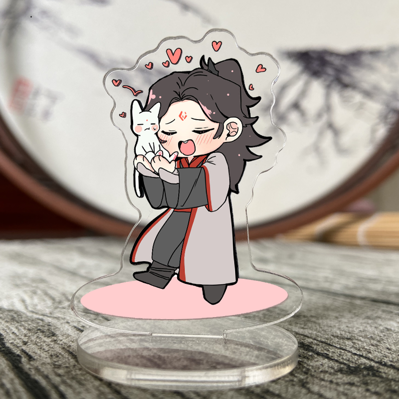 人渣反派自救立牌天官赐福周边小立牌双面夹层钥匙扣