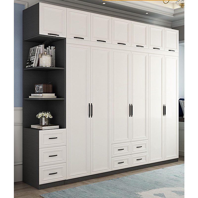 铝合金衣柜全铝 铝合金衣柜家具全屋定制全铝衣橱柜子整体组装家用