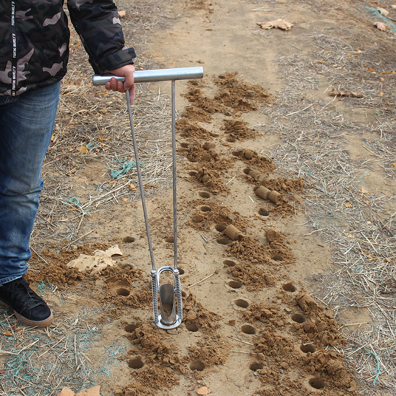 地膜打洞西瓜种植打孔器种辣椒苗种菜插苗栽苗移苗器农用 57mm直径