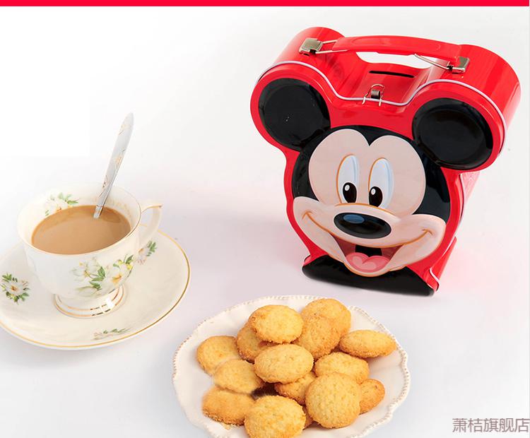 disney迪士尼饼干米奇米妮小汽车饼干原味牛油曲奇迪斯尼儿童休闲零食