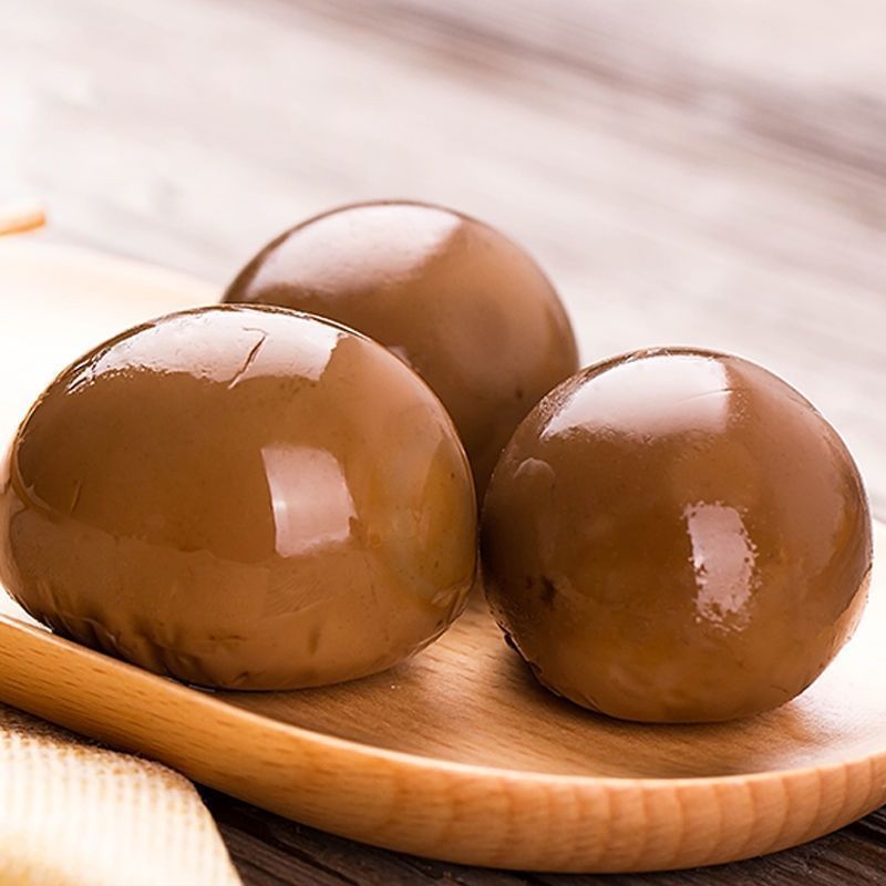 卤蛋无壳整箱五香茶叶蛋乡巴佬烤卤蛋熟食卤鸡蛋批发休闲零食小吃