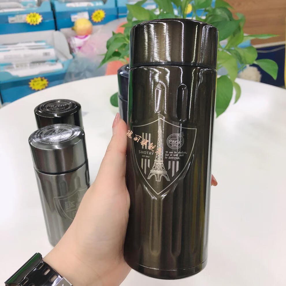 尚泰保温杯尚泰真空不锈钢304保温杯男士杯户外学生杯商务杯北欧风格