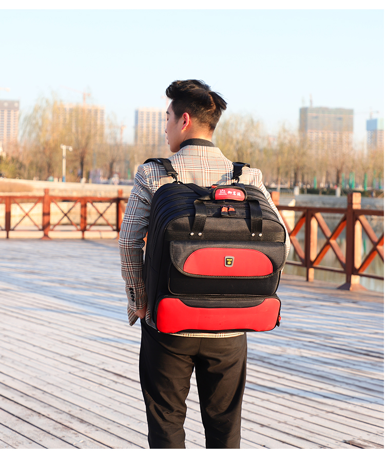 连球鱼护钓鱼双肩背渔具包防水耐磨护包手提钓鱼包多功能包垂钓装备包