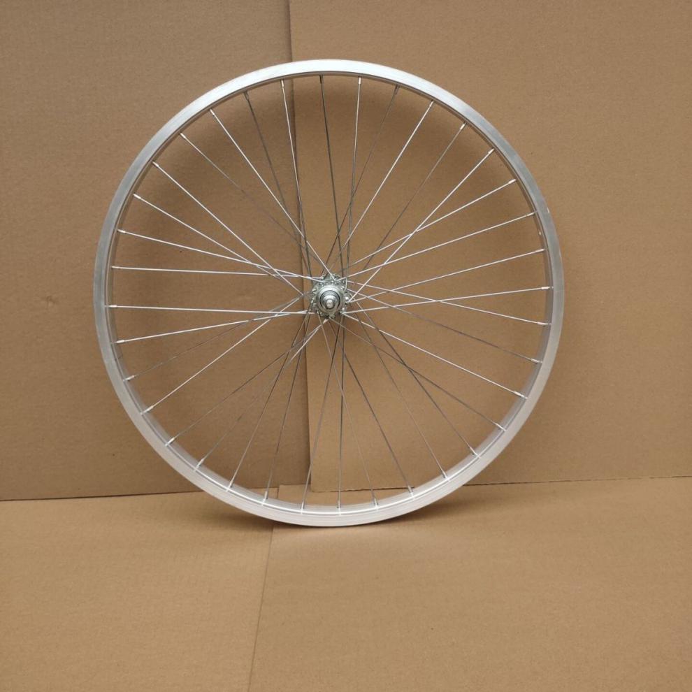 自行车轮毂车圈20寸22寸24寸26寸铝合金单速变速车圈轮组全套通用前轮