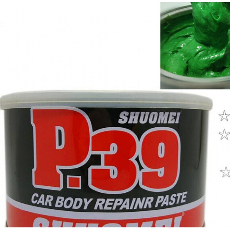 p39纤维灰快干抗裂腻子玻璃钢合金绿色纤维钣金原子灰3m1086多功能灰