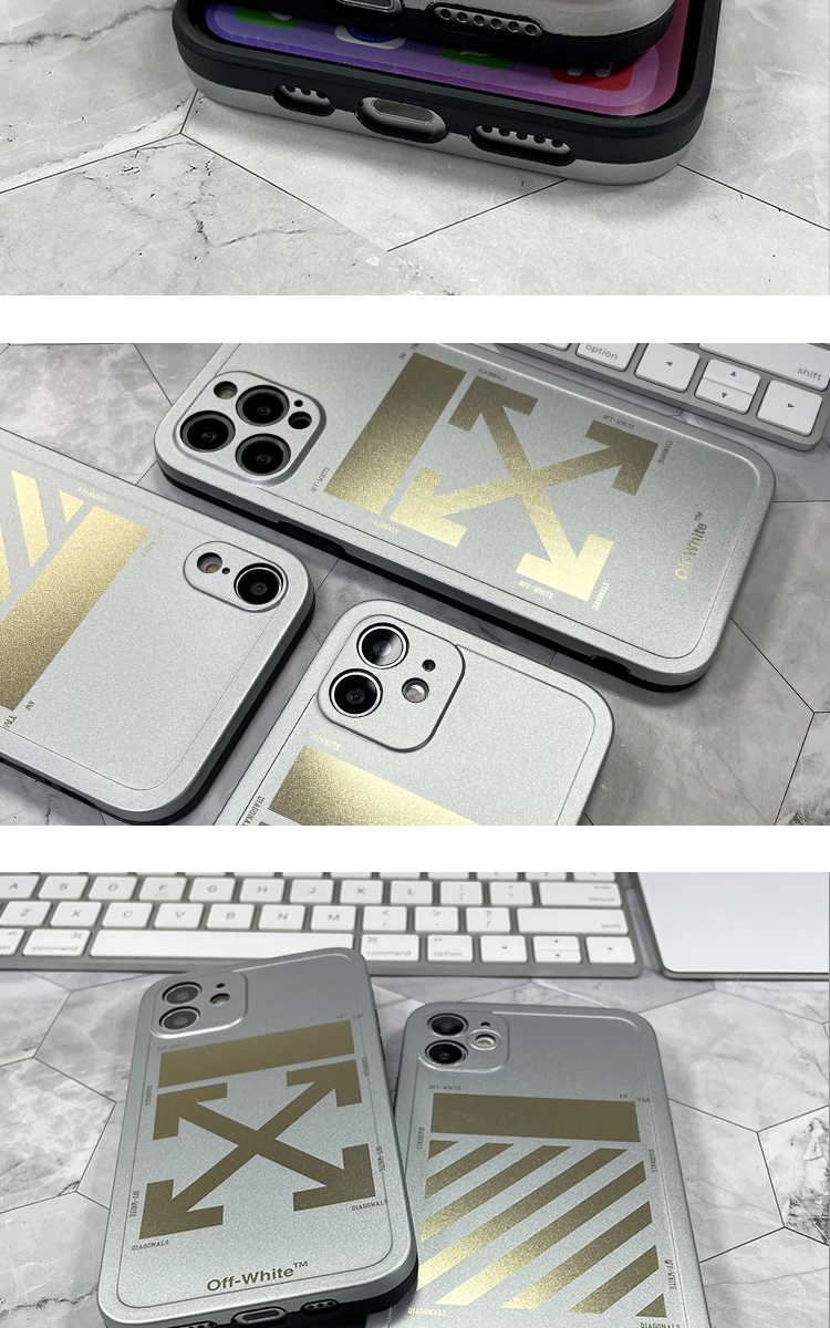劲步电镀offwhite潮牌适用苹果12手机壳iphone11个性13promax套xr男女