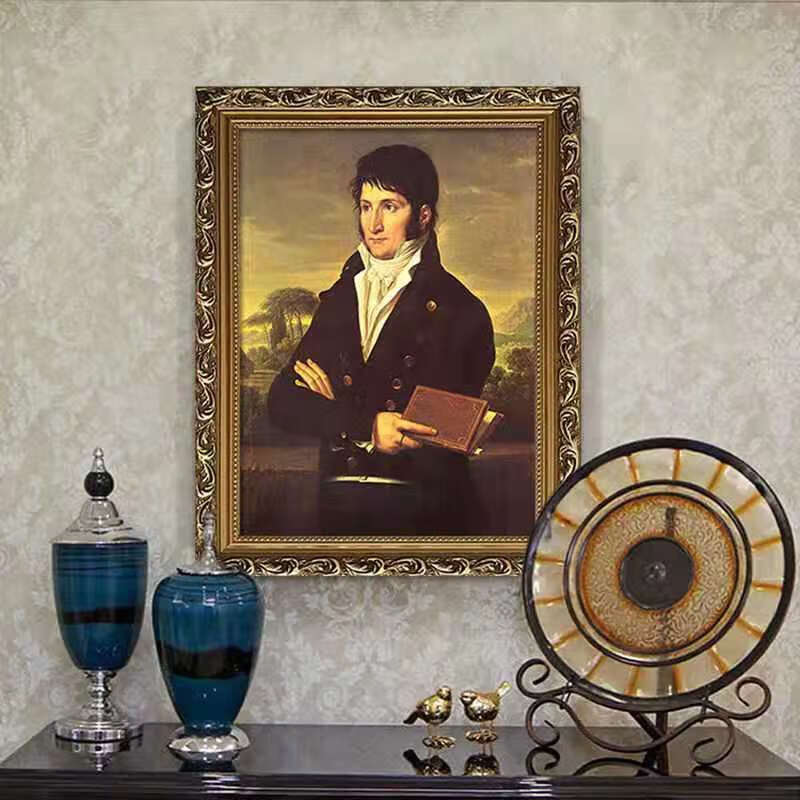 拿破仑画像客厅装饰画欧式大厅走廊办公室挂画玄关书房墙壁画油画 02