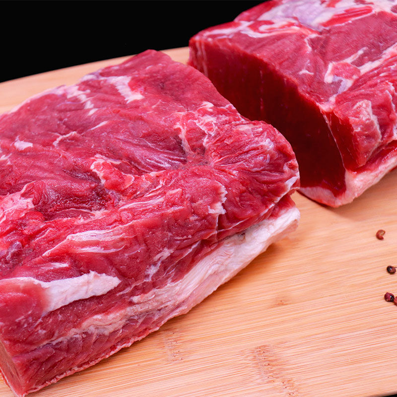 原切新鲜牛腿肉现杀冷冻牛肉生鲜火锅食材原切不调理原切牛腿肉5斤