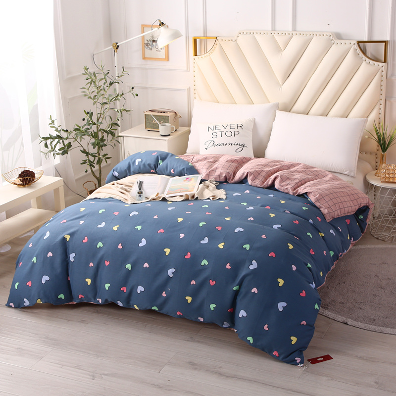 小绵羊被套纯棉小绵羊都市尚彩印花被套1.6米学生宿舍2米家用1.5m床1.