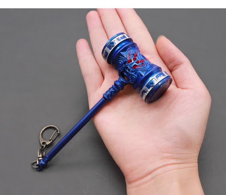 斗罗大陆周边唐三大号昊天锤闪光模型金属玩具工艺模型摆件 昊天锤