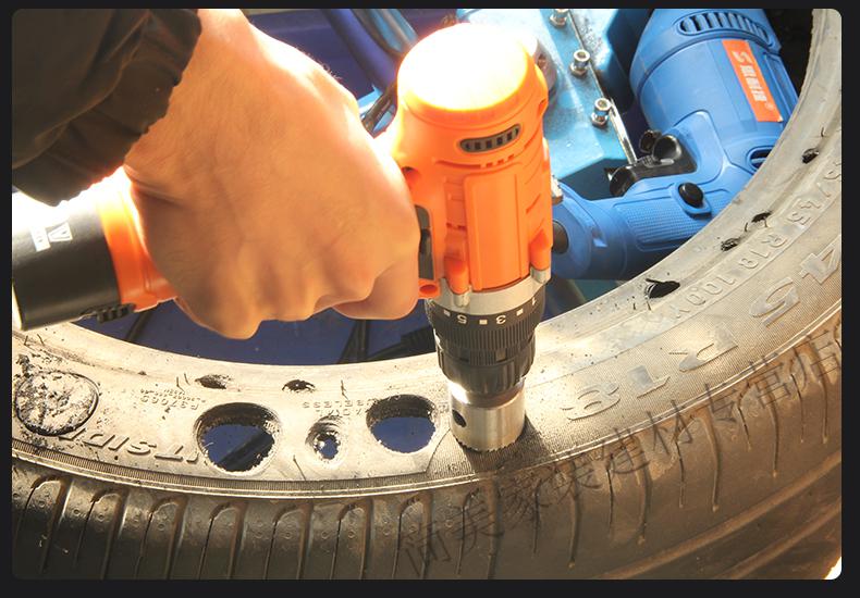 打孔器木工pvc塑料纸板轮胎输送带橡胶细齿多功能钻头圆环孔非标定制