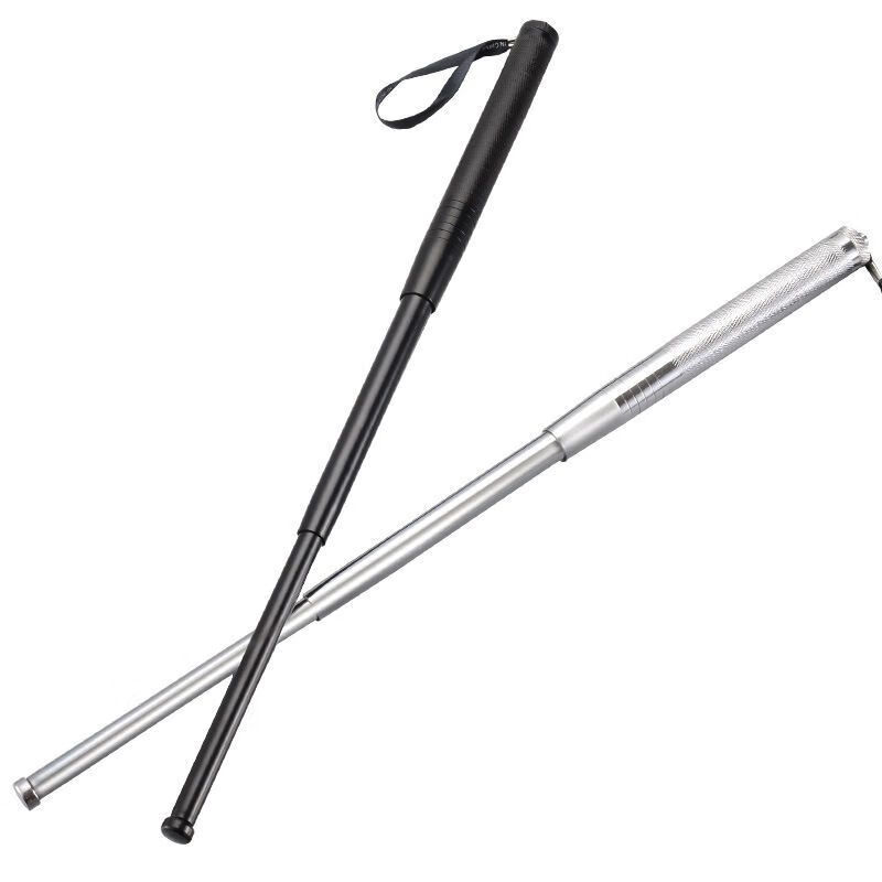 甩棒身伸缩棍铁棍三节棍四节棍合金钢26英寸甩棍三节收缩伸缩棍甩d辊