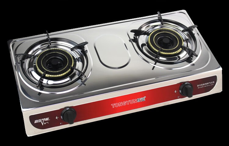 家用节能燃气灶煤气双炉盘不绣钢节能液化气天然气煤气炉凡迪时尚今冠