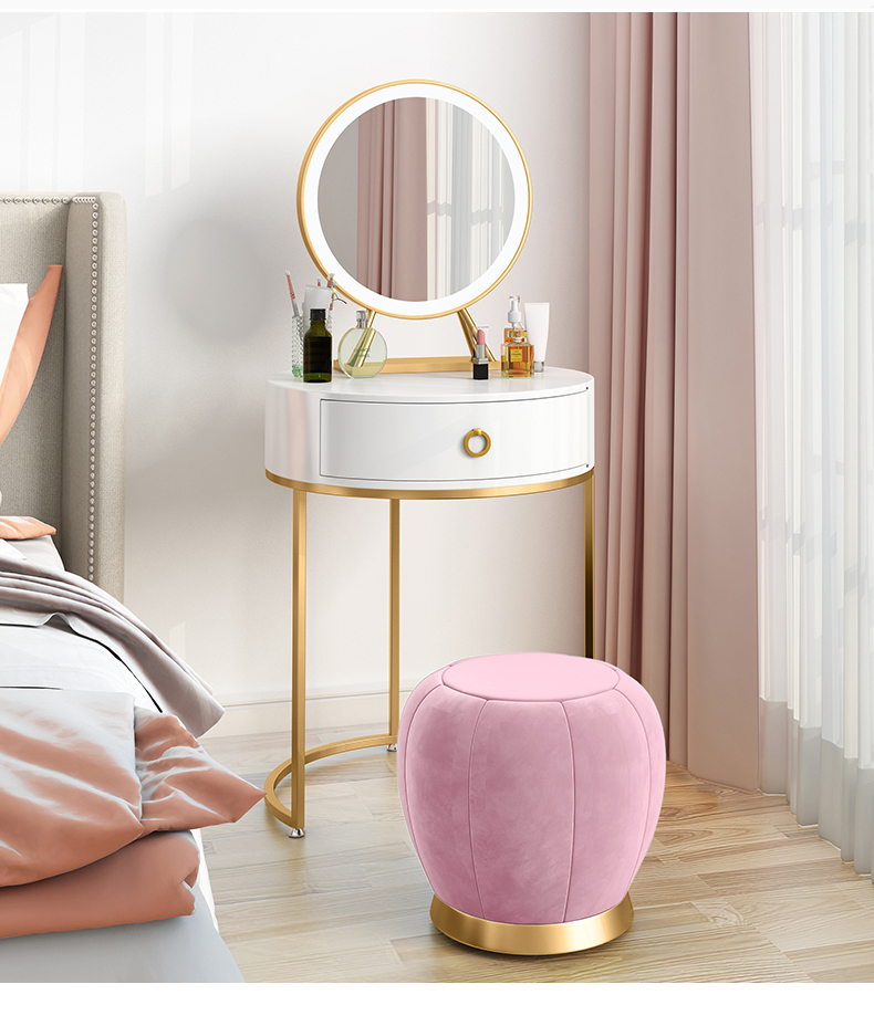 迷你梳妆台北欧床头梳妆台卧室现代简约迷你卧室化妆桌小户型轻奢网红