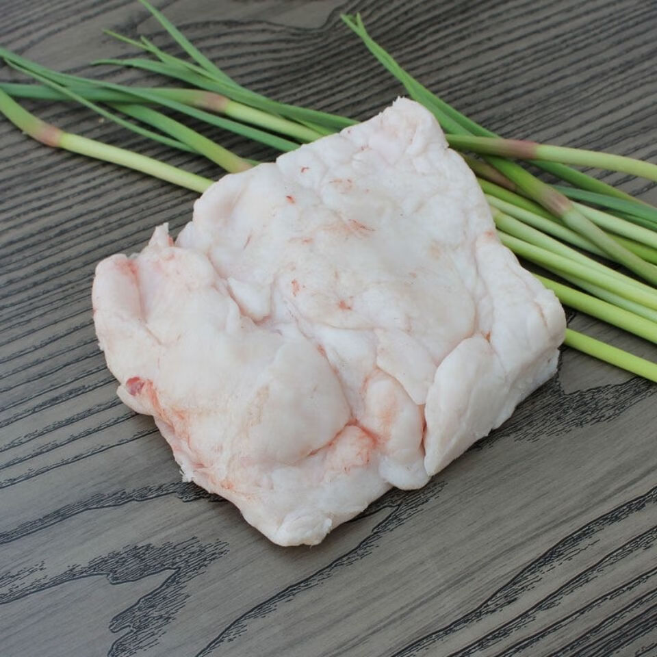 猪板油农家土猪新鲜土猪板油生鲜 黎麦跃堡 土猪猪板油五斤装【图片