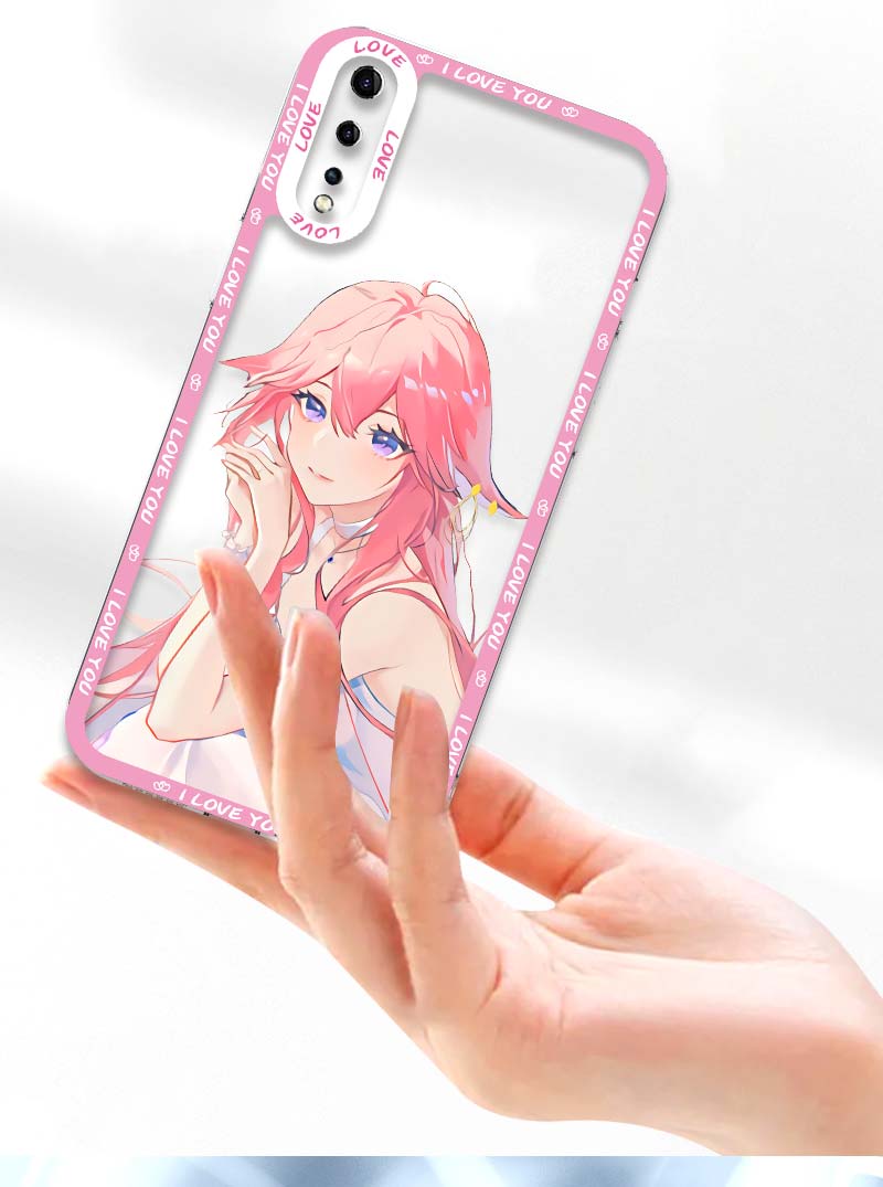 仁尼 适用于原神iqooneo5se手机壳iqoo八重神子周边neo6透明5s硅胶3套