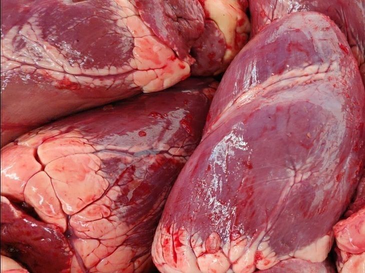 2斤 新鲜牛心 黄牛牛心 现杀牛心 生牛心 去油牛心 鲜黄牛心 二三王牛