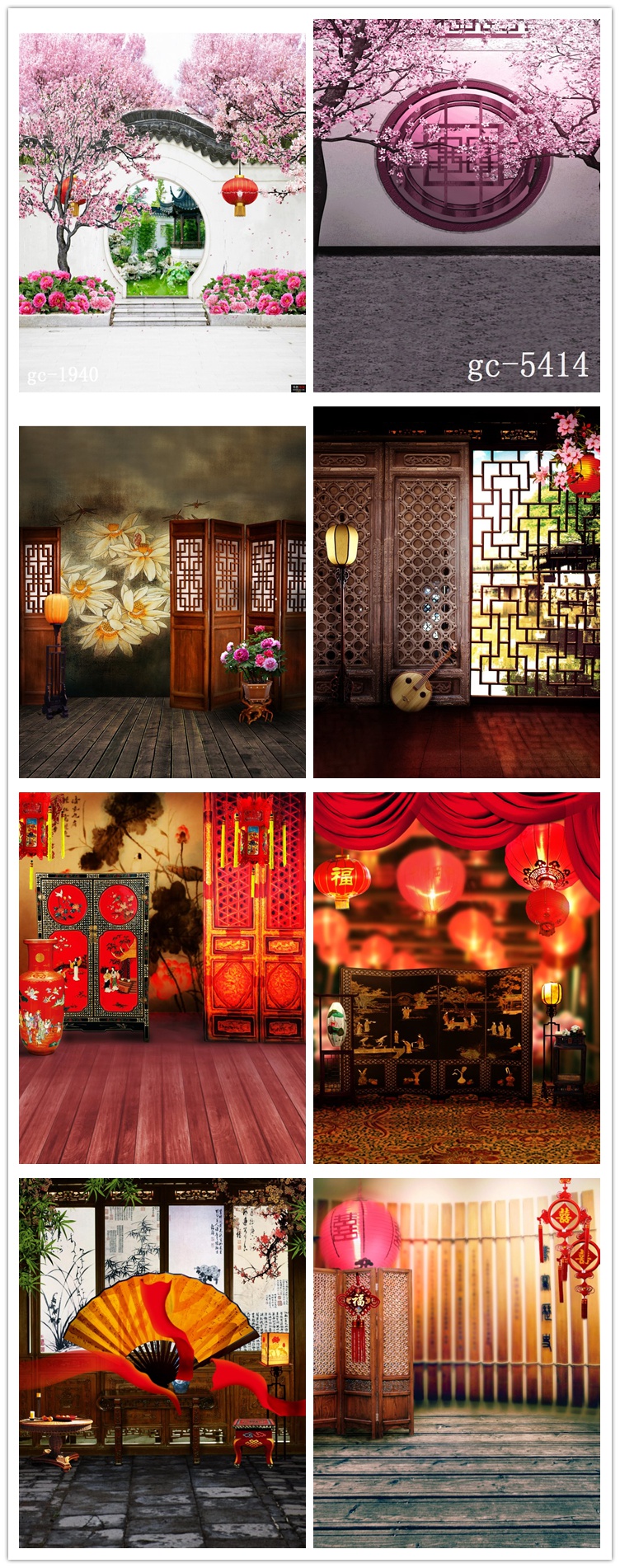 古装拍照背景布影楼中式古装拍摄背景古风主题写真网红古典舞蹈主播