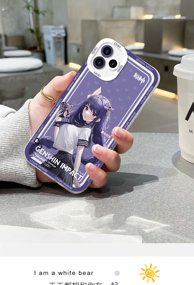 仁尼 适用原神手机壳荣耀60pro/x30i透明50se七七magic4畅享30e/play3