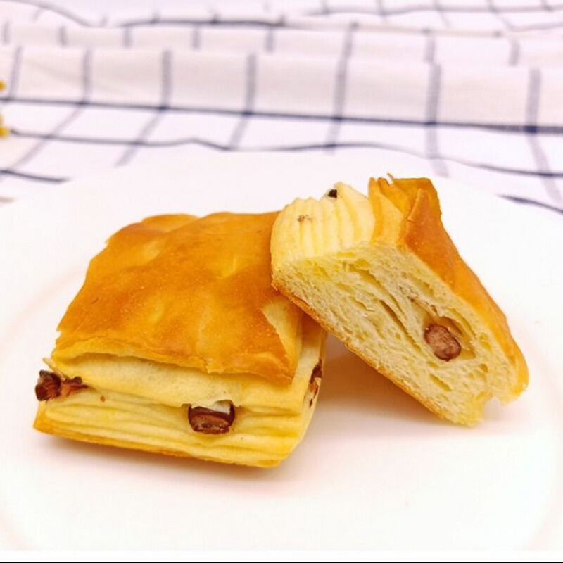 桃李豆小方面包 桃李豆小方起酥面包 营养早餐千层手撕红豆新鲜现做