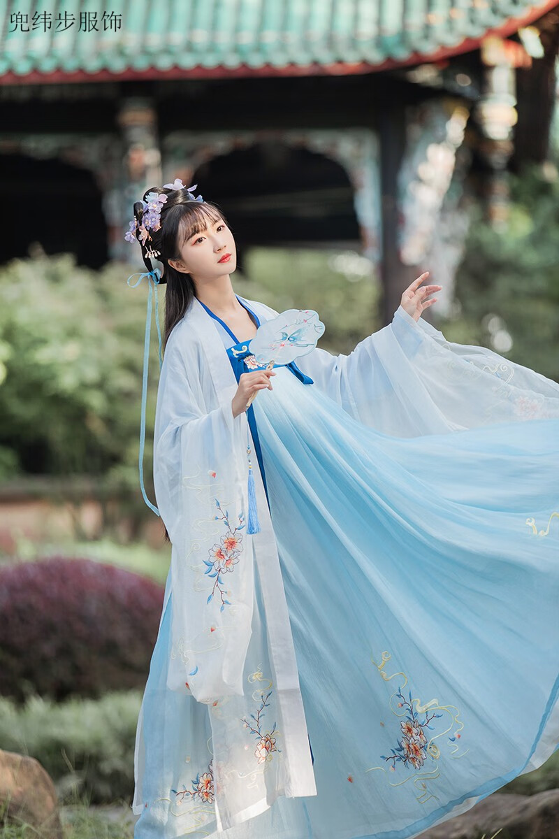 特价原创设计三月三九宫仙齐腰汉服女汉服齐胸唐制襦裙大袖衫绝版很仙