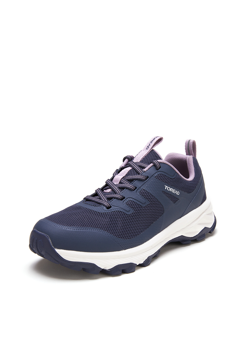 探路者休闲徒步鞋女款春夏季新款户外女式透气网布运动耐磨防滑登山