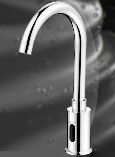 箭牌全自动全铜感应水龙头智能菜盆式医院单冷热洗手器agy391冷热交