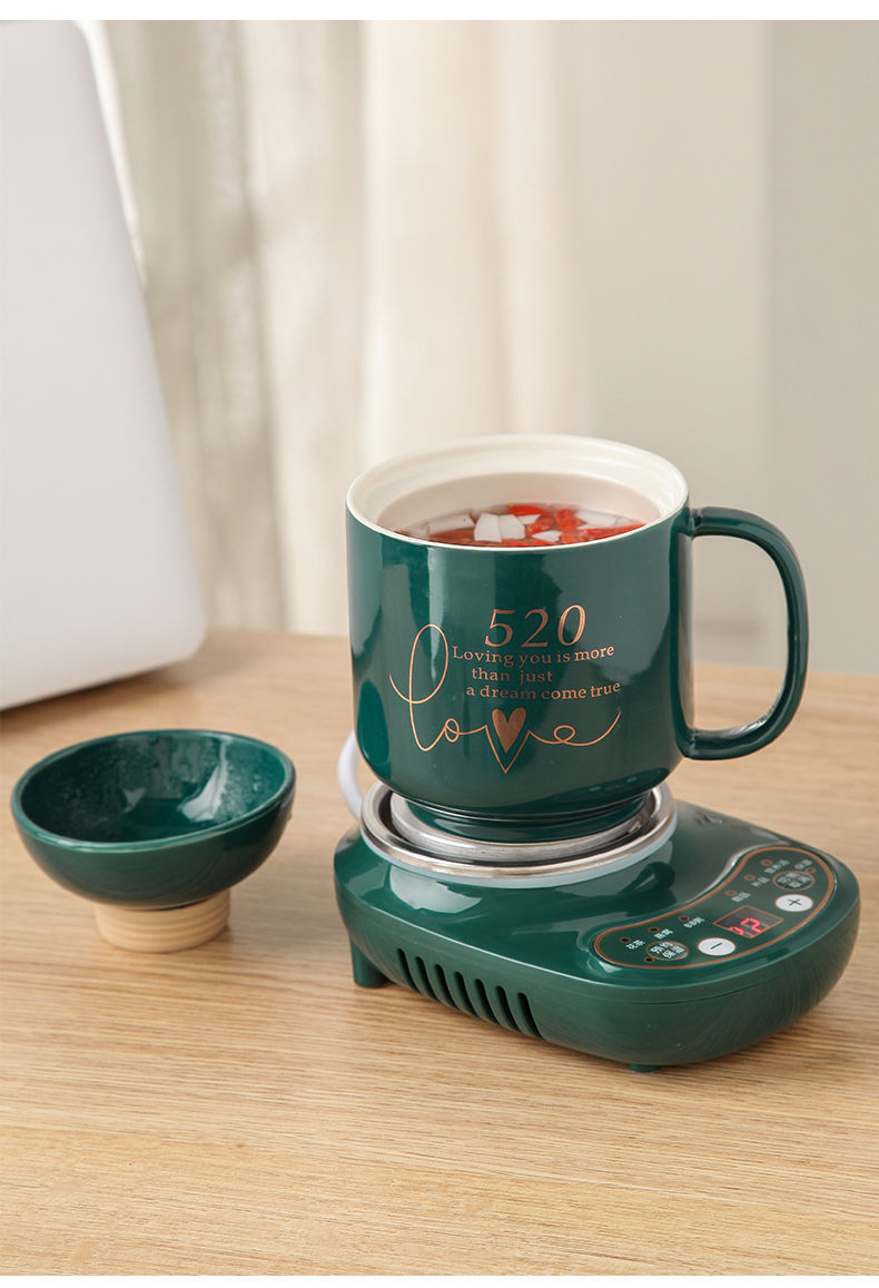 迷你多功能养生壶办公室电炖杯可加热炖盅全自动电热炖杯煮粥杯旦榄