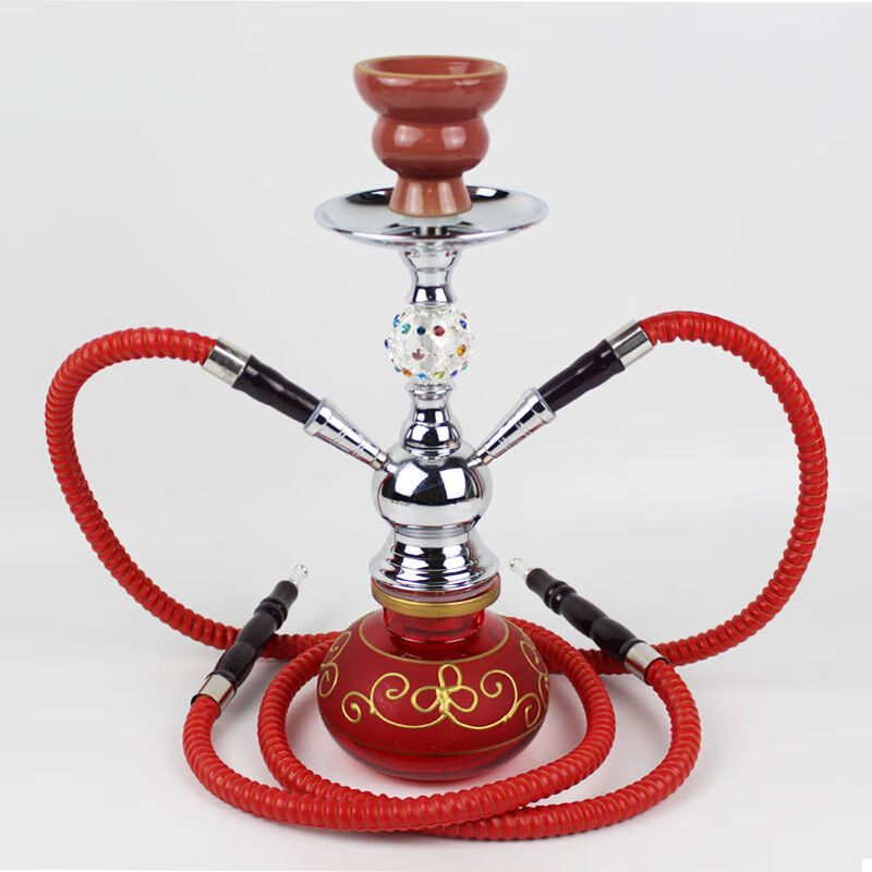 精选好货裳淇全套酒吧ktv同款居家过滤水烟筒水烟斗过滤水烟袋黑色