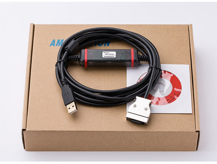 适用欧姆龙plc编程电缆cpm1a2a系列plc通讯下载数据线usbcif02usbcif