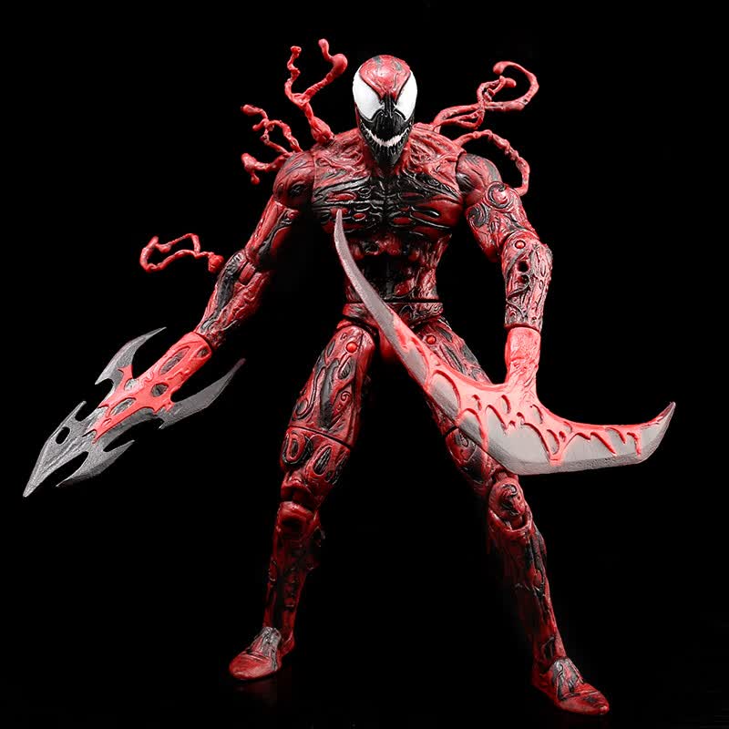 抖音同款毒液手办可动毒液2电影版致命守护者关节可动玩具模型摆件