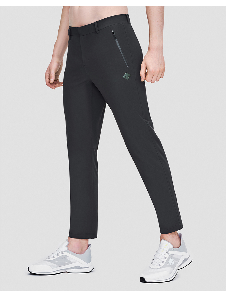 descente迪桑特都市通勤男子梭织运动长裤春季新款男裤幻象蓝银ib