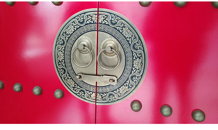 谦设纯铜泡钉中式仿古大门装饰图钉古建帽钉半圆鼓钉木门铜钉配件门钉