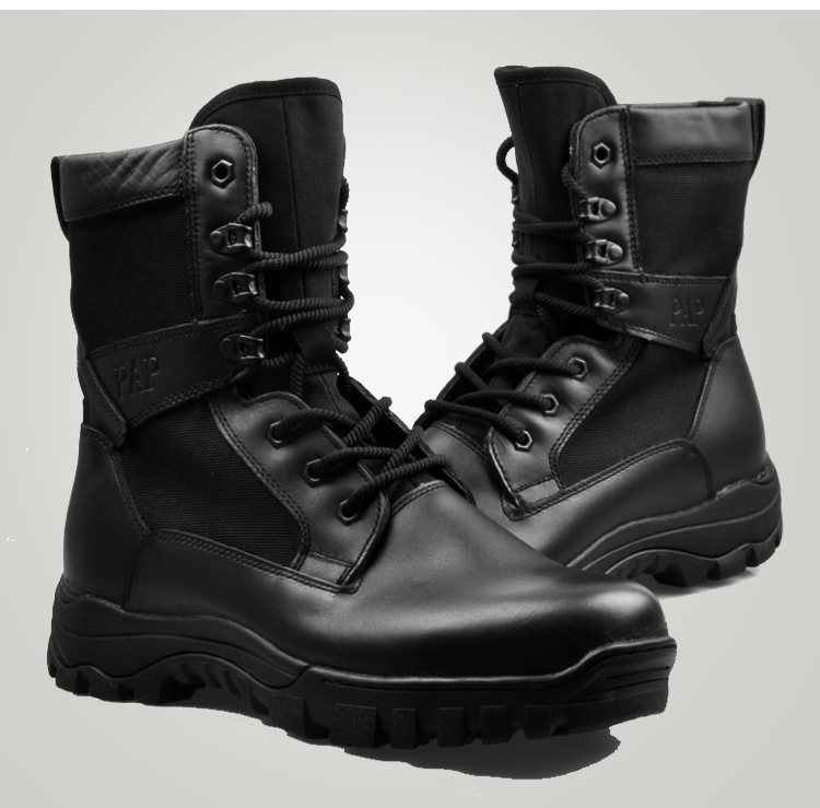 野战靴子特战鞋际华3515新式春秋作战男靴新款作战训靴高帮军勾真牛皮