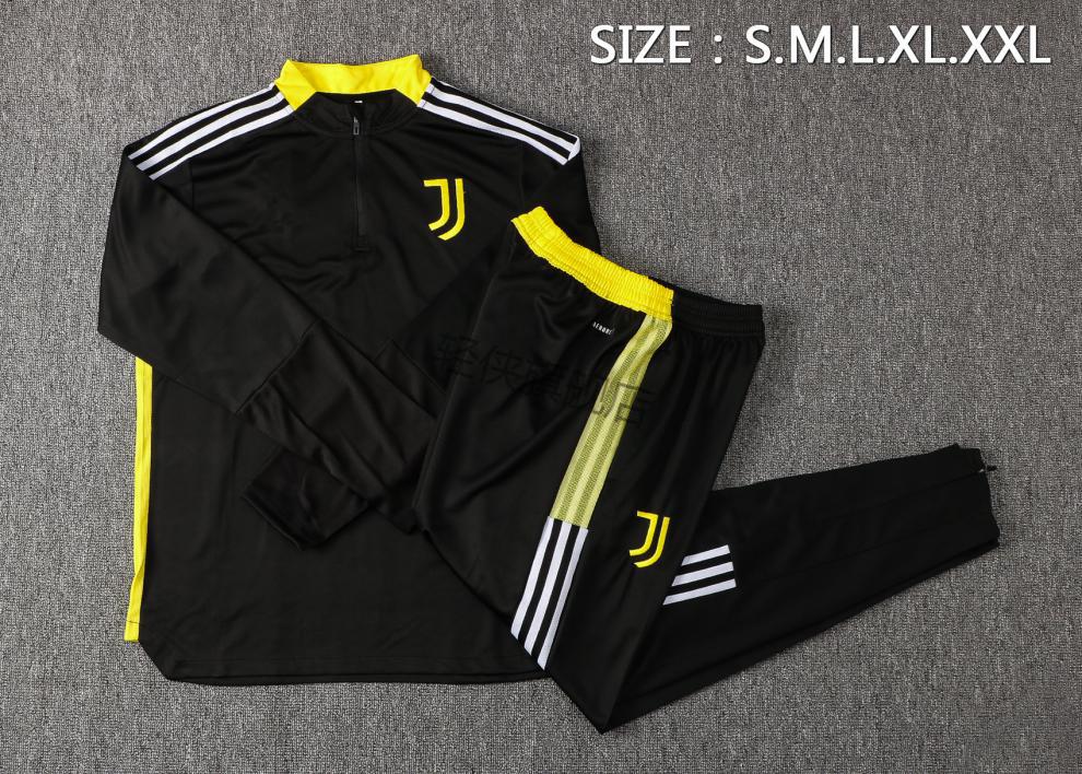 球服 2122皇马尤文曼联长袖足球训练服c罗巴萨利物浦夹克外套球服套装